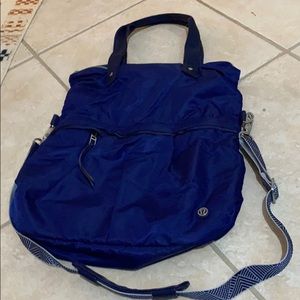 lululemon cross body fold over bag